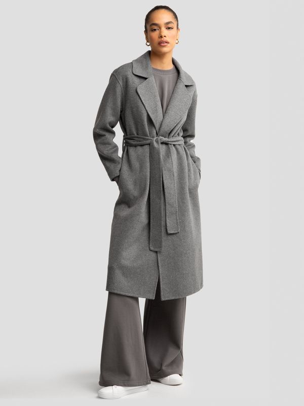 Big Star Big Star Woman's Coat Outerwear 130466 903 Grey