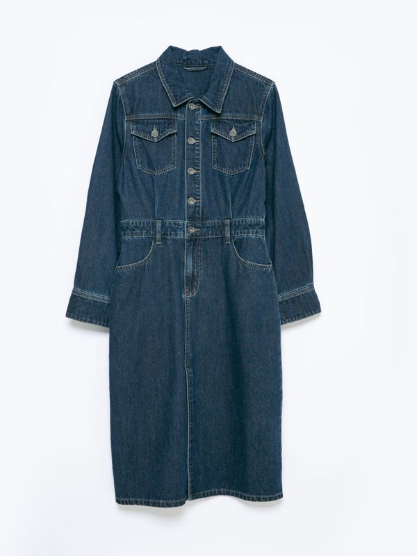 Big Star Big Star Woman's Denim Dress Dress 340192  Denim-501