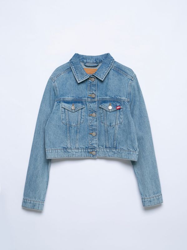 Big Star Big Star Woman's Jacket Outerwear 130413 Light Denim-206