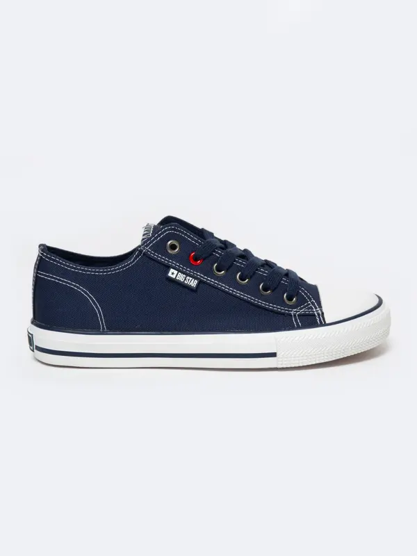 Big Star Big Star Woman's Sneakers Shoes 209668-403 Navy Blue