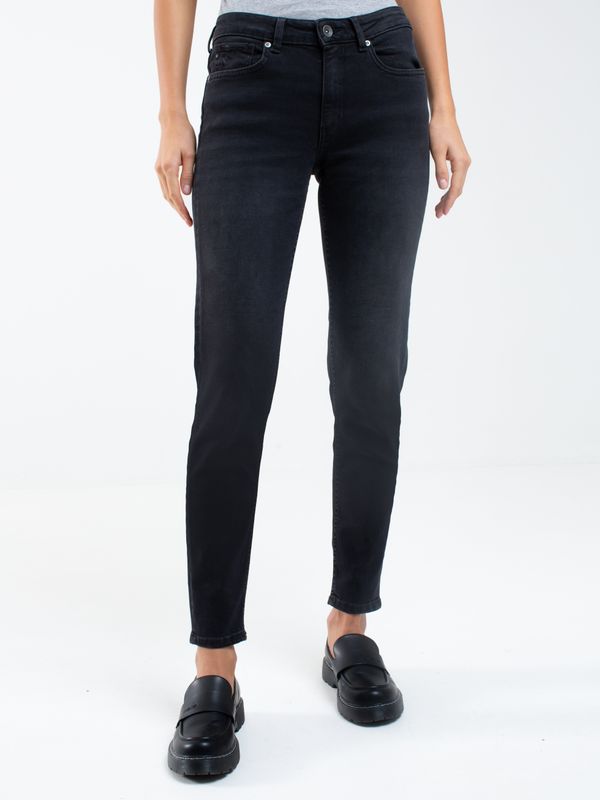 Big Star Big Star Woman's Tapered Trousers Denim 115055  Denim-896