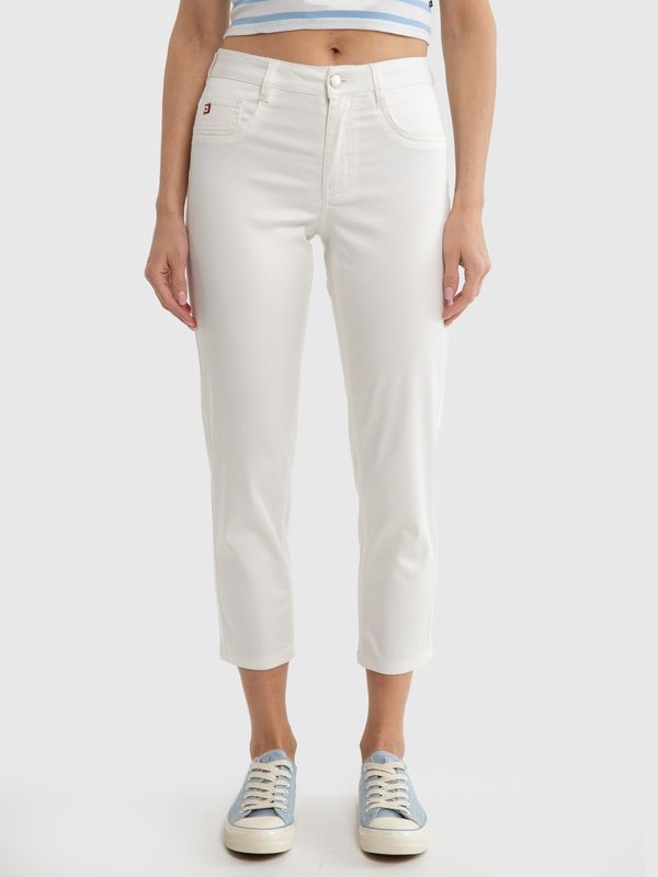 Big Star Big Star Woman's Tapered Trousers Non Denim 350011  100