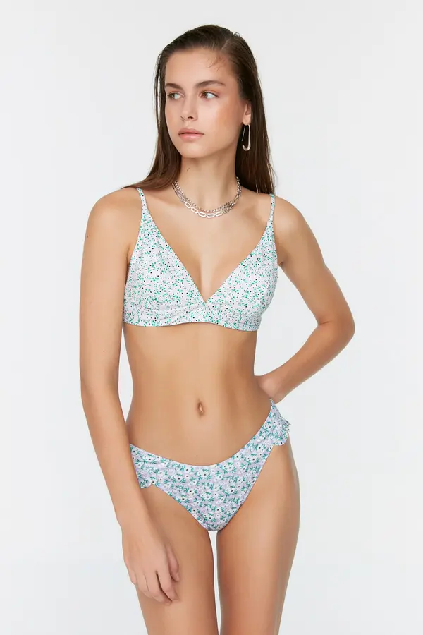 Trendyol Bikini spodnji del Trendyol Floral patterned