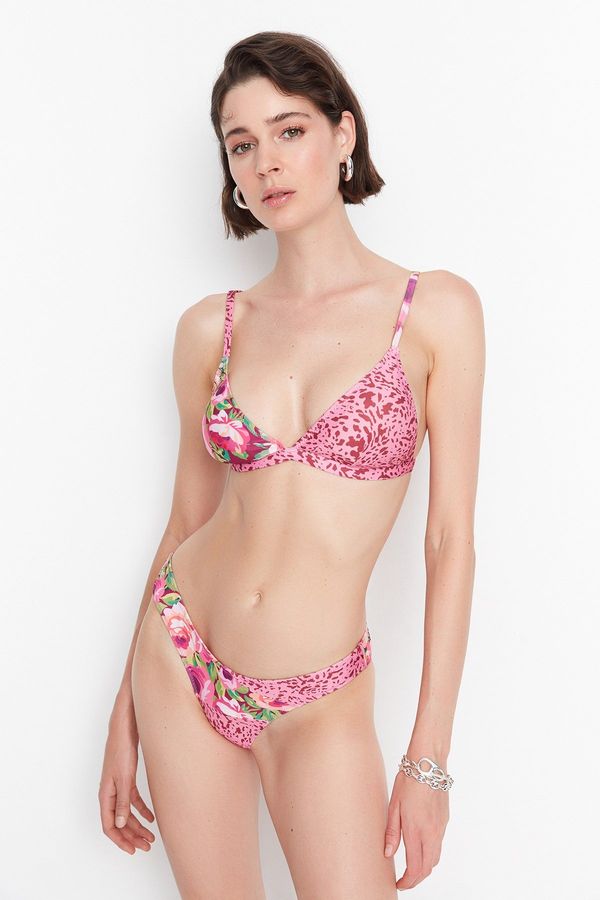 Trendyol Bikini spodnji del Trendyol Floral patterned
