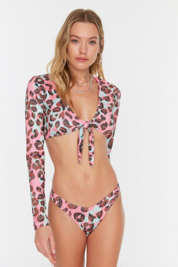 Trendyol Bikini spodnji del Trendyol Leopard print