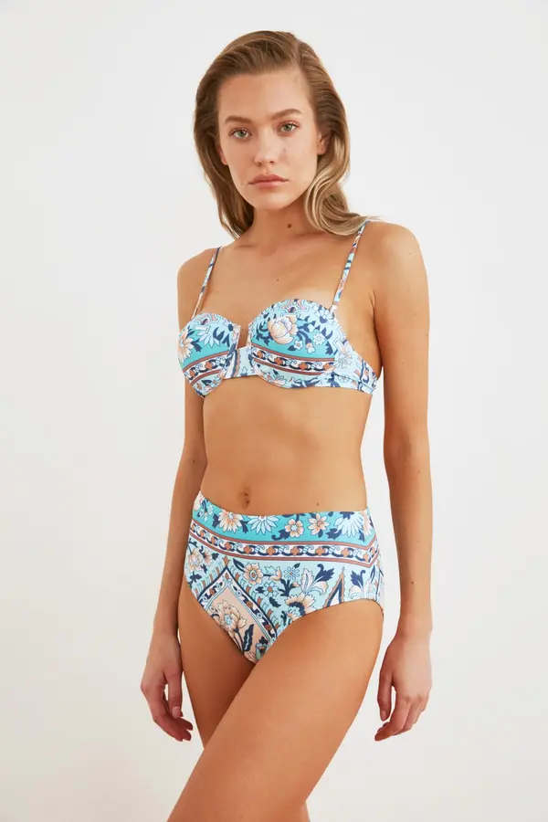 Trendyol Bikini spodnji del Trendyol Patterned