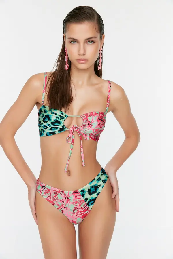 Trendyol Bikini spodnji del Trendyol Patterned