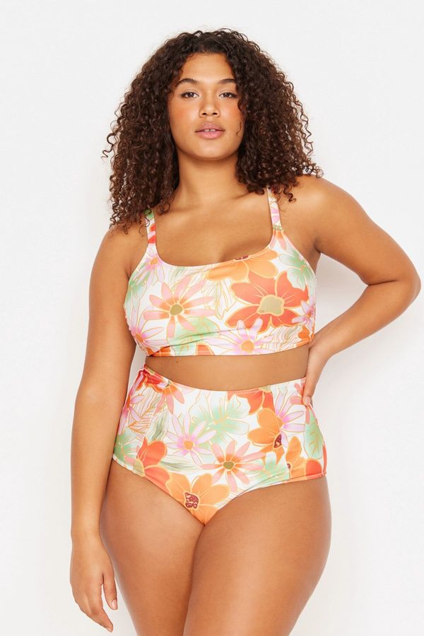 Trendyol Bikini spodnji del Trendyol TBBSS22BA0334/Orange