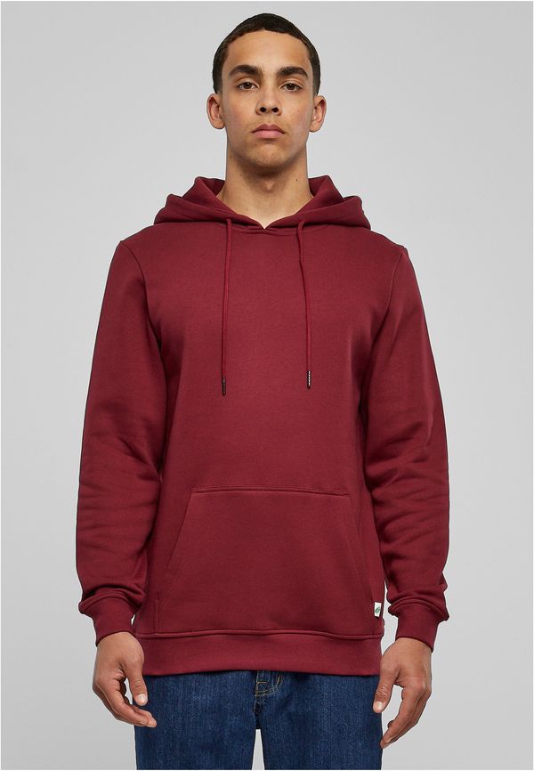 Urban Classics Bio Basic Hoody burgundy