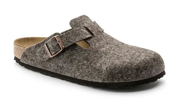 Birkenstock Birkenstock Boston rjavi sandali iz filca