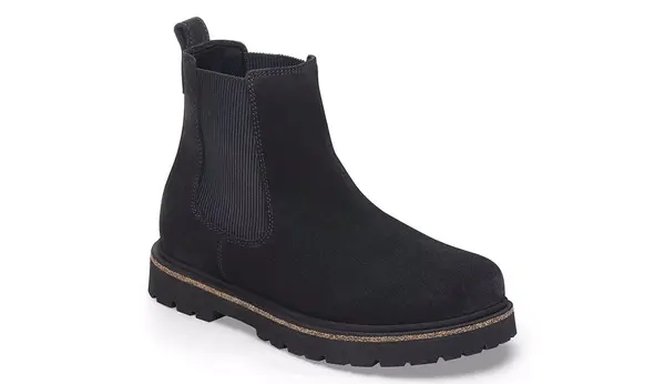 Birkenstock Birkenstock Highwood semiš čevlji Slip-On črne barve