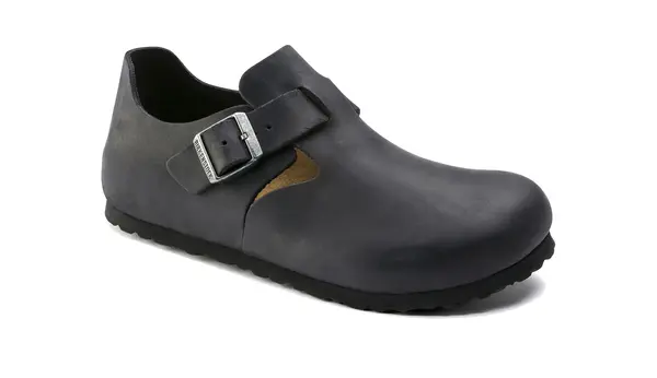 Birkenstock Birkenstock London sandali iz naoljenega usnja
