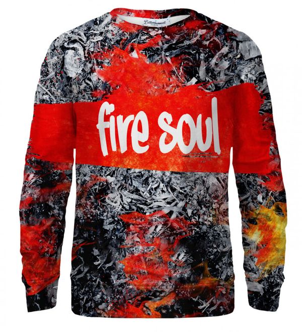 Bittersweet Paris Bittersweet Paris Unisex's Fire Soul Sweater S-Pc Bsp331