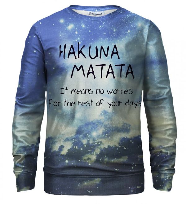 Bittersweet Paris Bittersweet Paris Unisex's Hakuna Matata Sweater S-Pc Bsp143