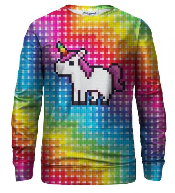 Bittersweet Paris Bittersweet Paris Unisex's Pixel Unicorn Sweater S-Pc Bsp038