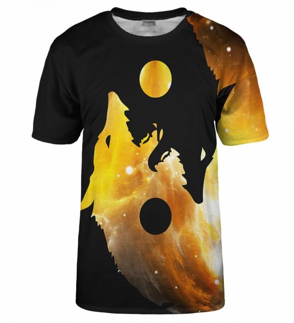 Bittersweet Paris Bittersweet Paris Unisex's Yin Yang Wolf T-Shirt Tsh Bsp597