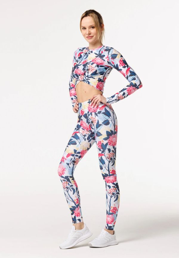 Bittersweet Paris Bittersweet Paris Woman's Floral Pattern Spark Leggings CPW-LEG-SPARK-Print BSP432