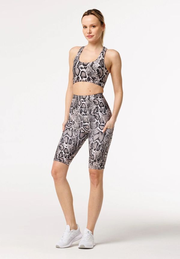 Bittersweet Paris Bittersweet Paris Woman's Snake Skin Biker Shorts C-LPBS-Print BSP273