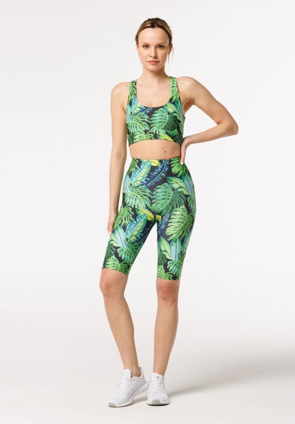 Bittersweet Paris Bittersweet Paris Woman's Tropical Biker Shorts C-LPBS-Print BSP184