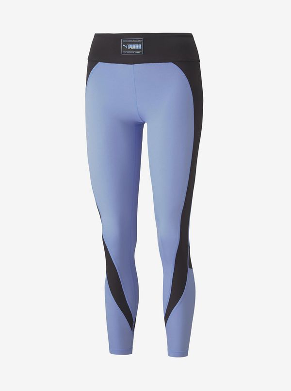 Puma Black and blue Puma Fit Eversculpt HW 7/8 Tight - Ladies