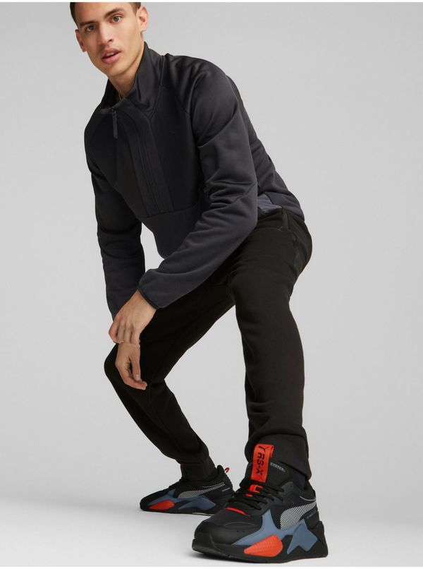 Puma Black and Red Mens Sneakers Puma RS-X Geek - Men