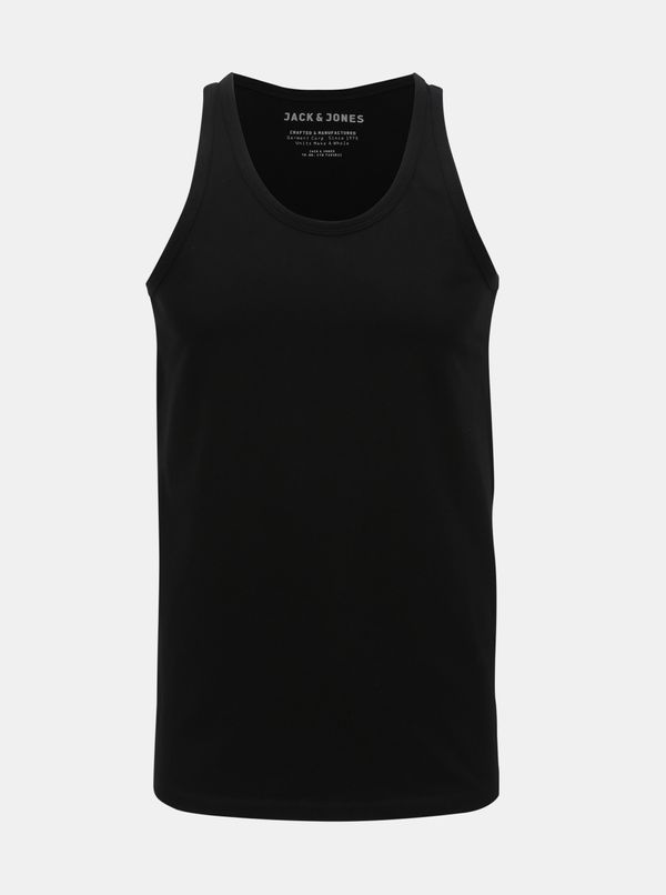 Jack & Jones Black Basic Tank Top Jack & Jones - moški