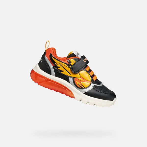 GEOX Black boys' sneakers Geox Ciberdron Harry Potter - Boys