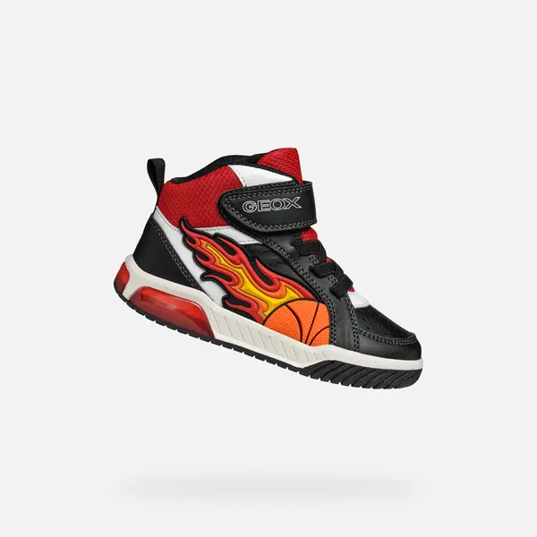 GEOX Black boys' sneakers Geox Inek - Boys