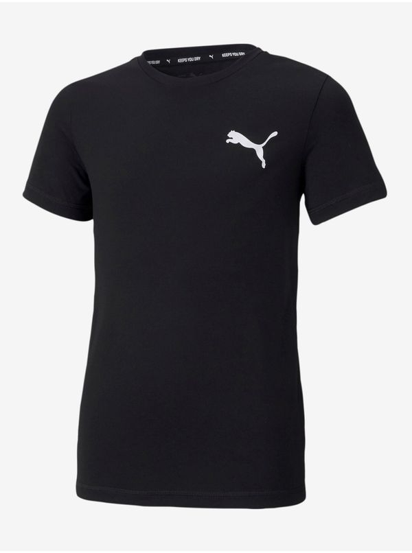 Puma Black boys sports t-shirt Puma Active - Boys