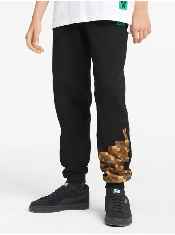 Puma Black boys sweatpants Puma x MINECRAFT - unisex
