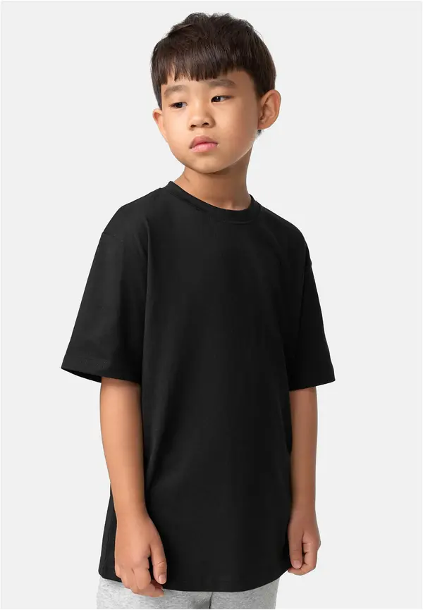 Urban Classics Black boys' tall shirt