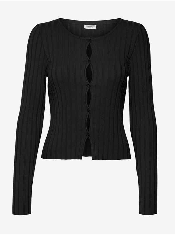 Noisy May Black Cardigan Noisy May Frey - Women