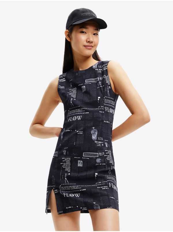 DESIGUAL Black Dress Desigual Lea for Women - Women