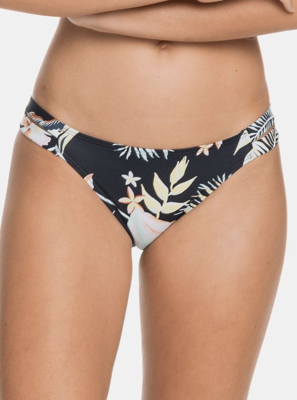 Roxy Black Floral Bottom of Swimwear Roxy - Women