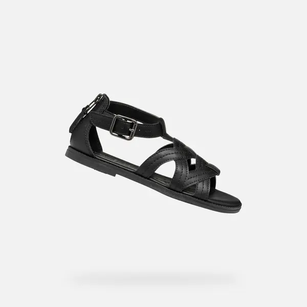 GEOX Black Girls' Sandals Geox Karly - Girls