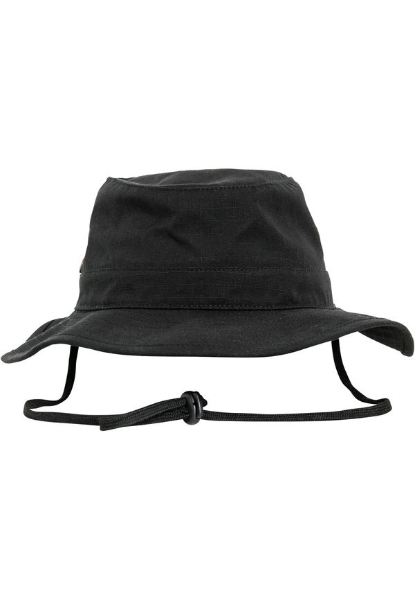 Flexfit Black Hat Fisherman