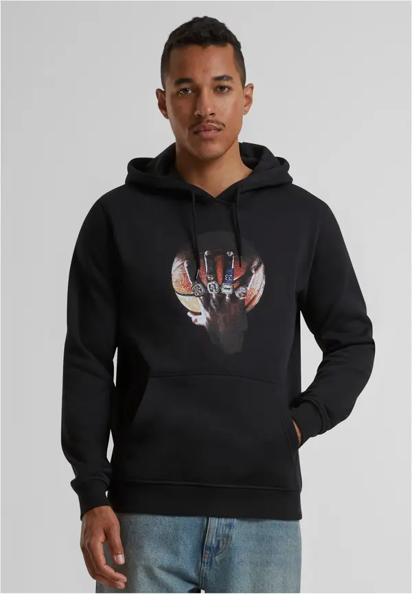 Mister Tee Black hoodie Hail The King