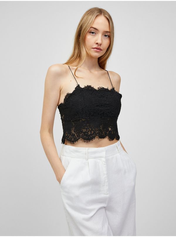 Pieces Black Lace Top Pieces Aura