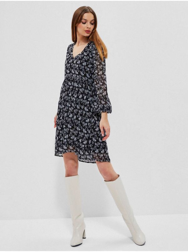Moodo Black Ladies Patterned Dress Moodo - Women