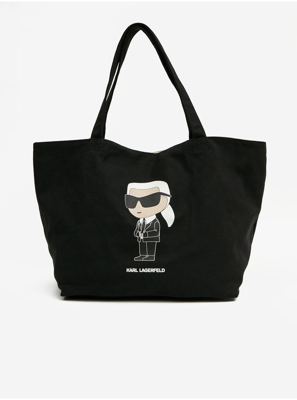 Karl Lagerfeld Black Ladies Shopper KARL LAGERFELD Ikonik - Women