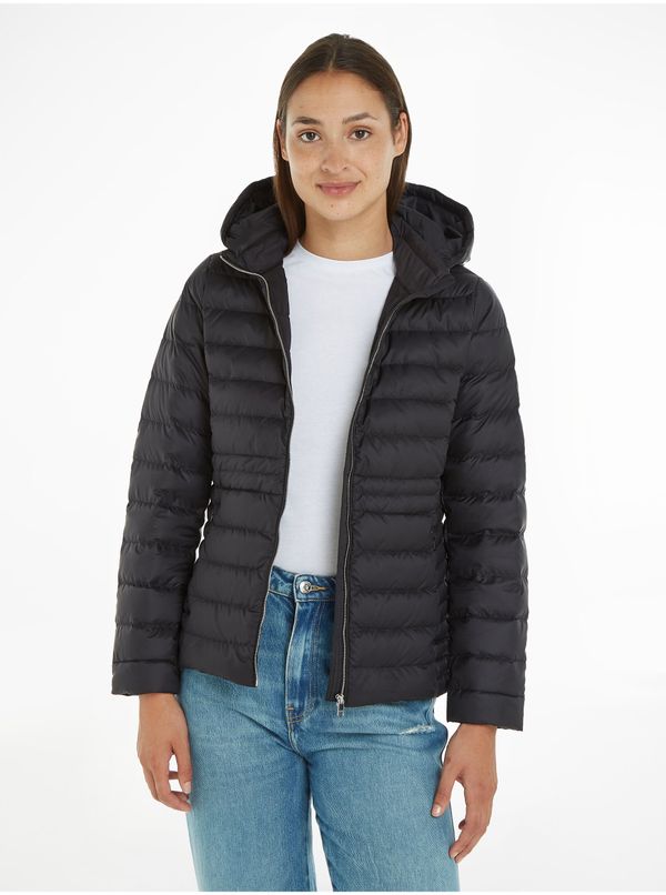 Tommy Hilfiger Black Ladies Winter Quilted Jacket Tommy Hilfiger Feminine - Women