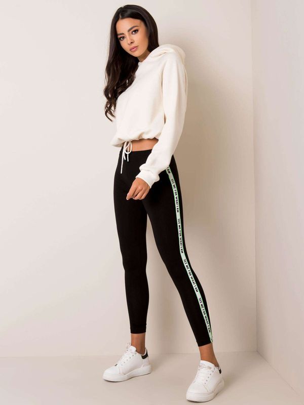 Fashionhunters Black Leggings by Celebrity