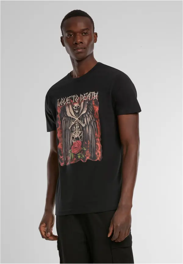 Mister Tee Black Love To Death T-Shirt