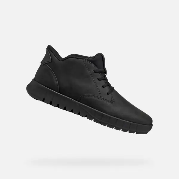 GEOX Black Men's Ankle Boots Geox Flextride Plus - Men