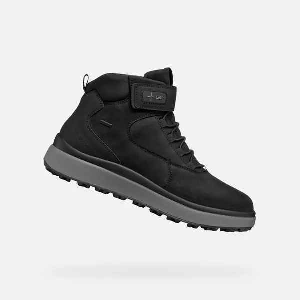 GEOX Black men's ankle boots Geox Granito + Grip A - Men