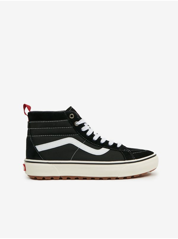 Vans Black Mens Ankle Sneakers with Suede Details VANS UA SK8- - Men