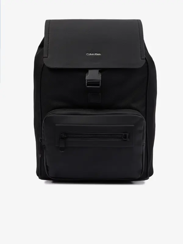 Calvin Klein Black Men's Backpack Calvin Klein Elevated Flap BP