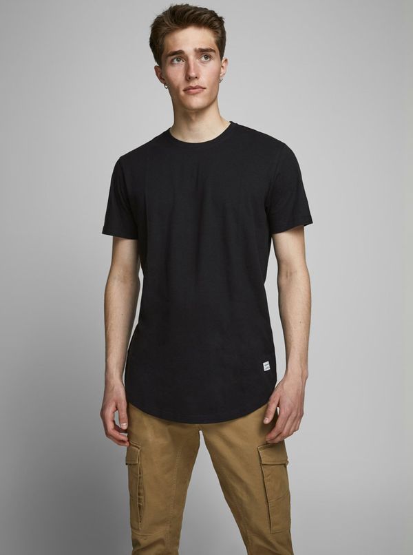 Jack & Jones Black Men's Basic T-Shirt Jack & Jones - Men