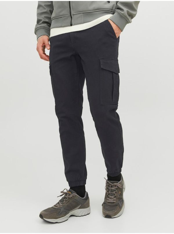 Jack & Jones Black Men's Cargo Pants Jack & Jones Marco - Men's