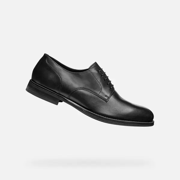 GEOX Black men's formal shoes Geox Barberigo - Men's